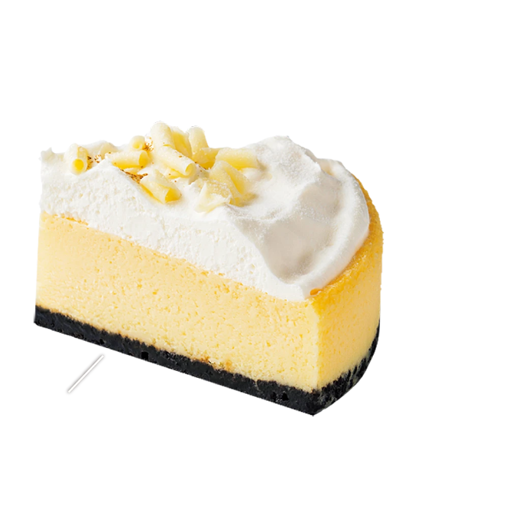 ベイクドチーズケーキ・3年目の集大成のカット画像