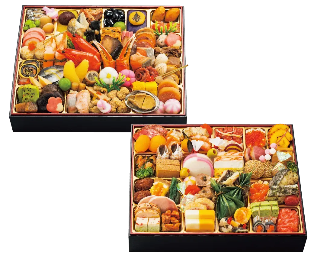 100品目和洋おせち 二段重