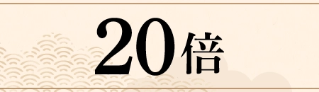 20倍
