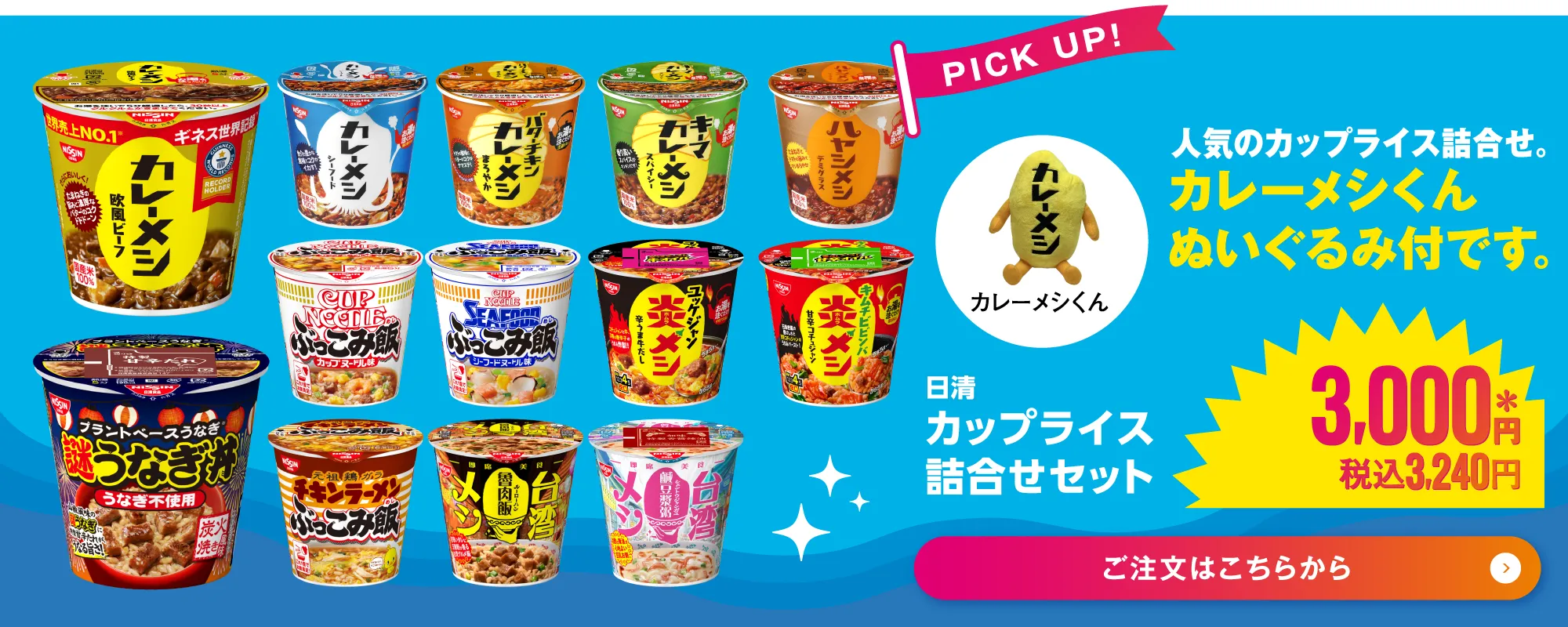日清　カップライス詰合わせセット