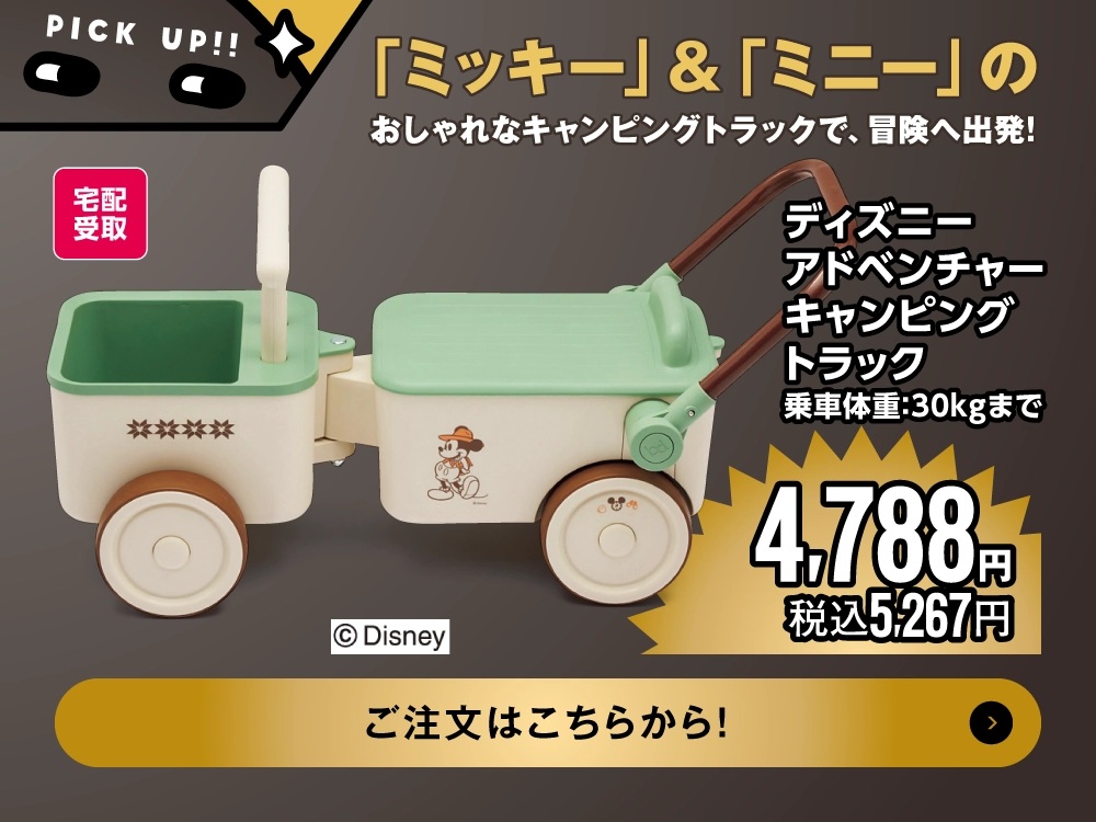 ディズニー アドベンチャー キャンピングトラック