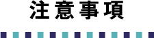 注意事項