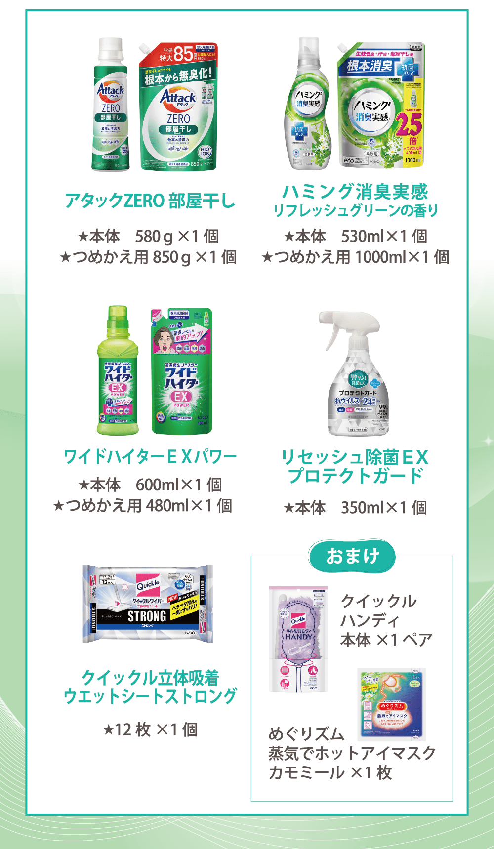 セット内容