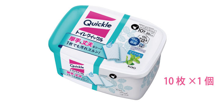 クイックル立体吸着ウエットシートストロング