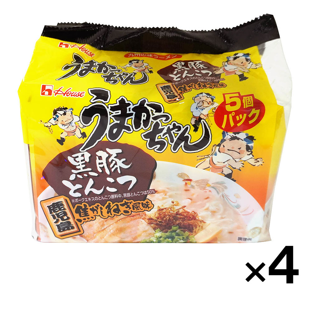 激安1箱買い人気　鹿児島　黒豚 とんこつラーメン焦がしネギ入り　おすすめ　旨い