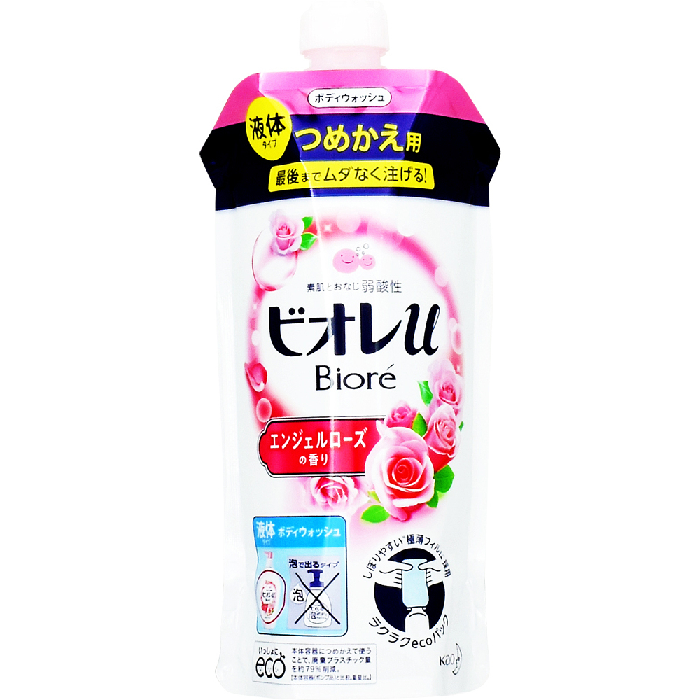 ゆめオンライン youme online ゆめタウン公式通販ビオレu ボディウォッシュ エンジェルローズの香り 詰替用(340ml):  ヘアケア・ボディケア・オーラルケア