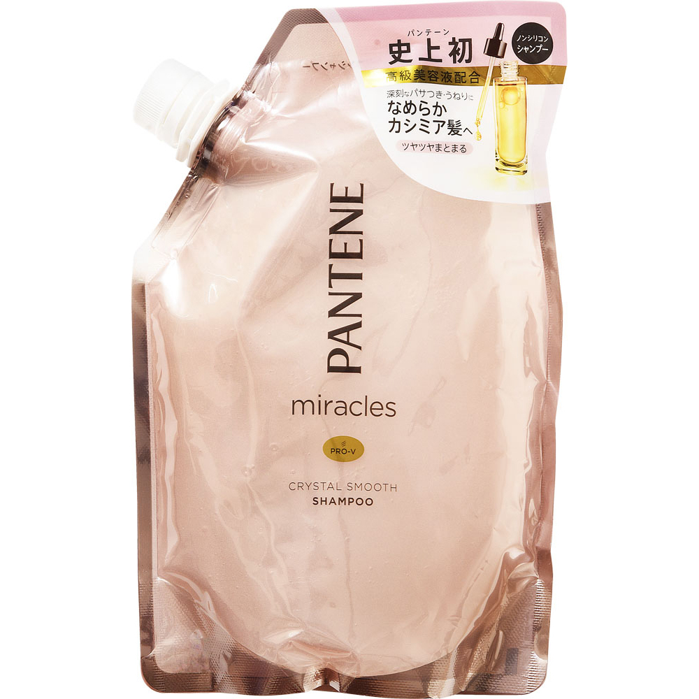 ゆめオンライン Youme Online ゆめタウン公式通販パンテーン ミラクルズ クリスタルスムース シャンプー 詰替 440ml ヘアケア ボディケア オーラルケア
