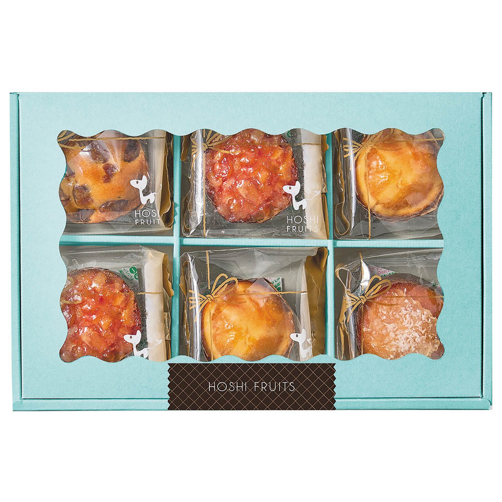 【送料込み】<ホシフルーツ> 煌めき果実のカップケーキ 6個