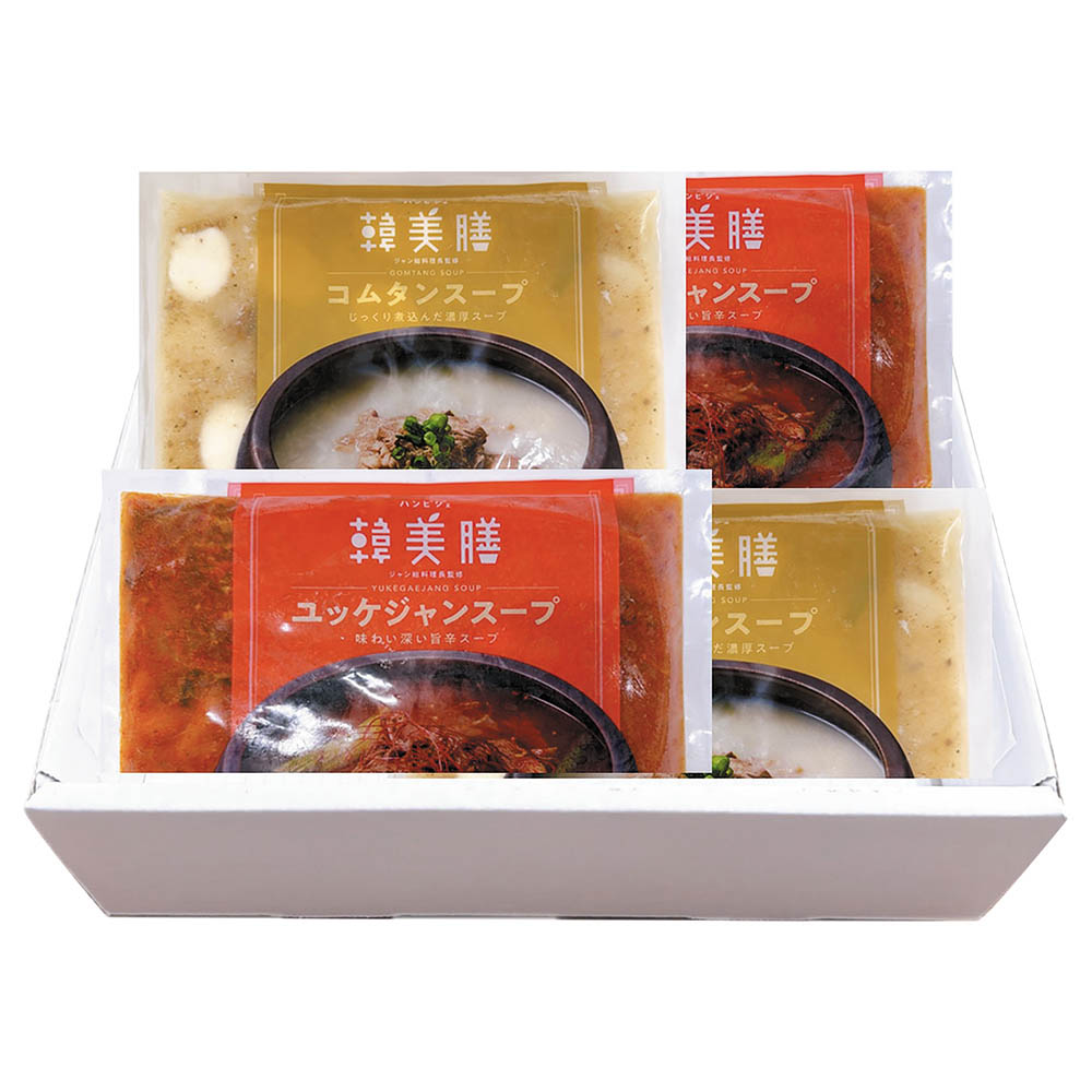 【送料込み】<韓美膳> 韓流スープ詰合せ