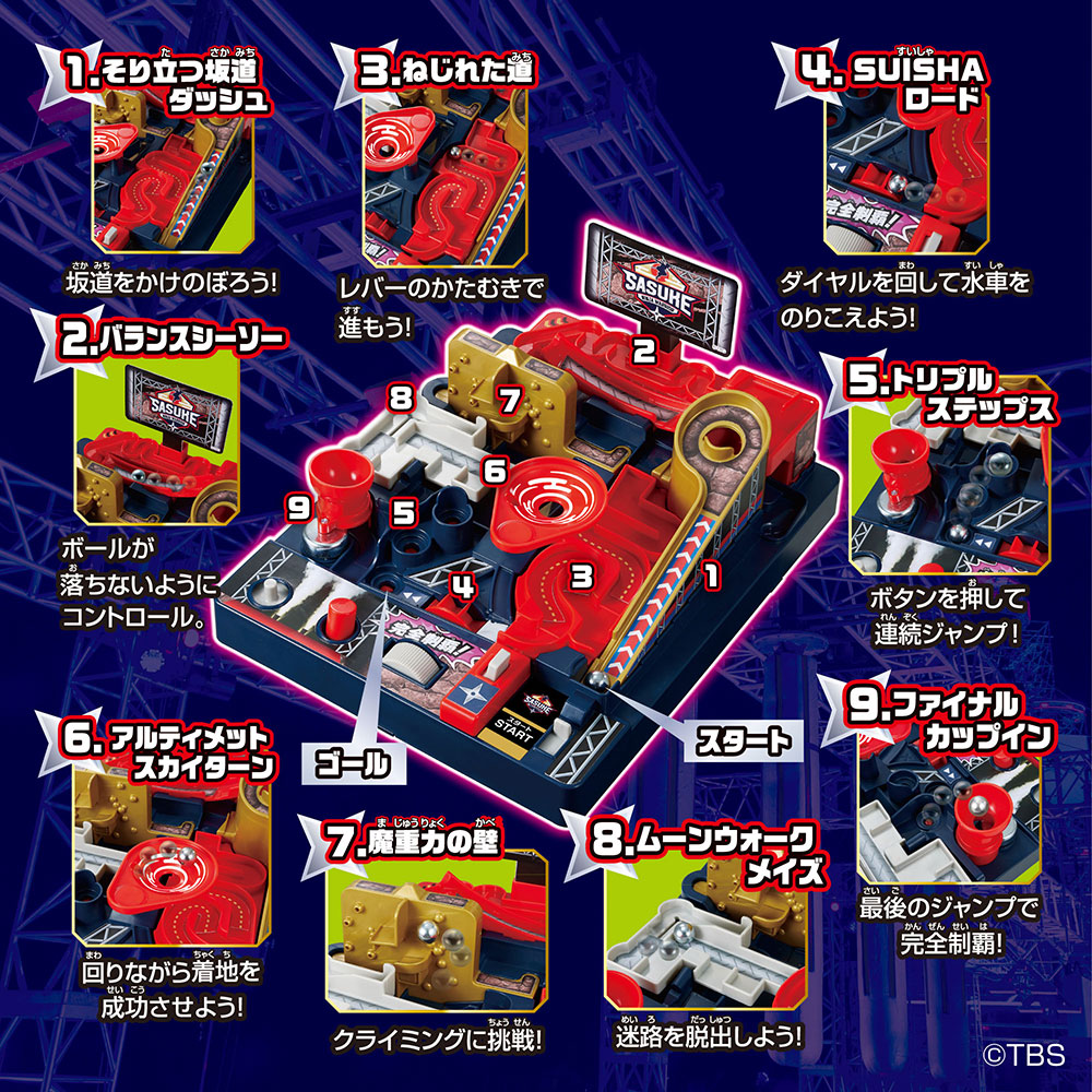 アスレチックランドゲーム SASUKE