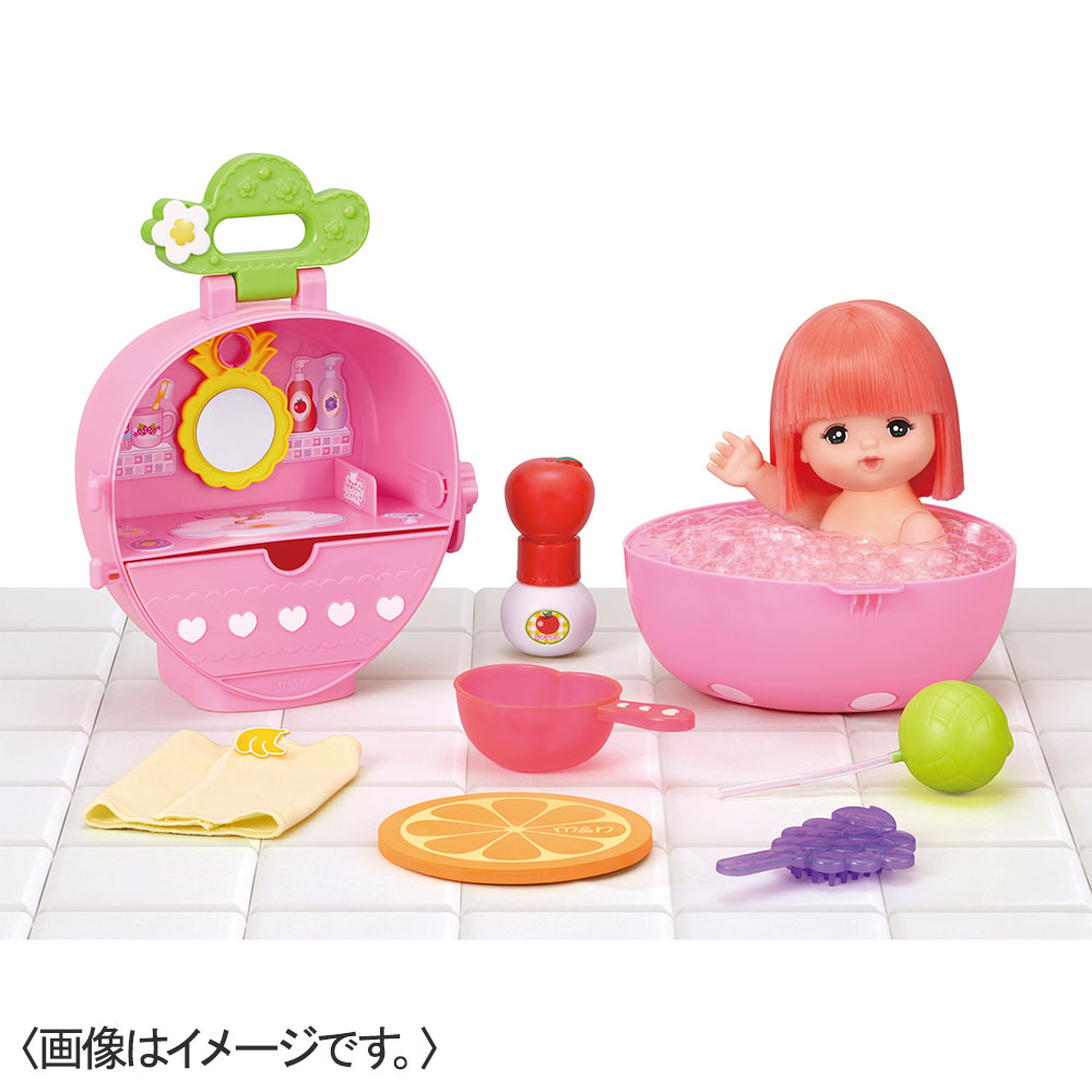 フルーツだいすき いちごのおふろセット