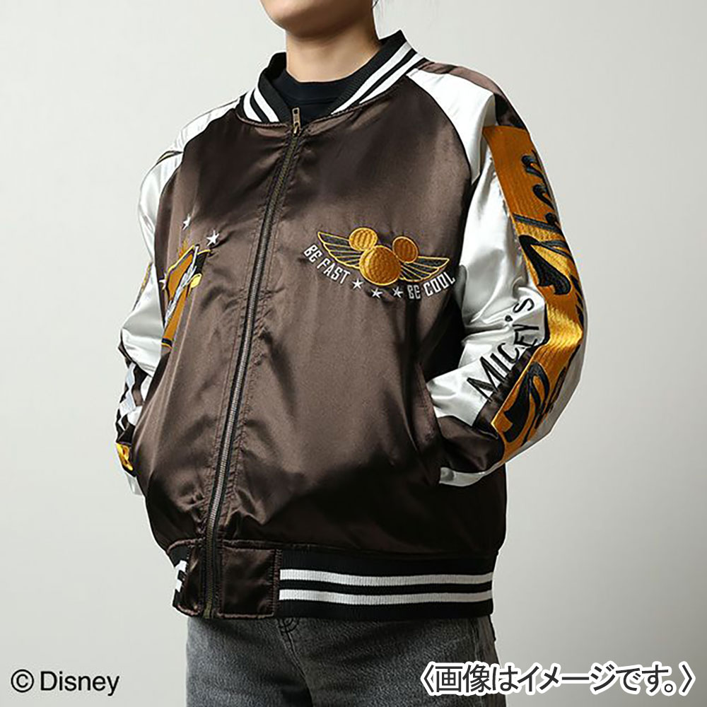 スカジャン ミッキーマウスキングモーター L