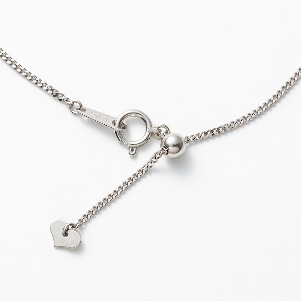 純プラチナ 2面喜平 ネックレス 約4.0g 45cm