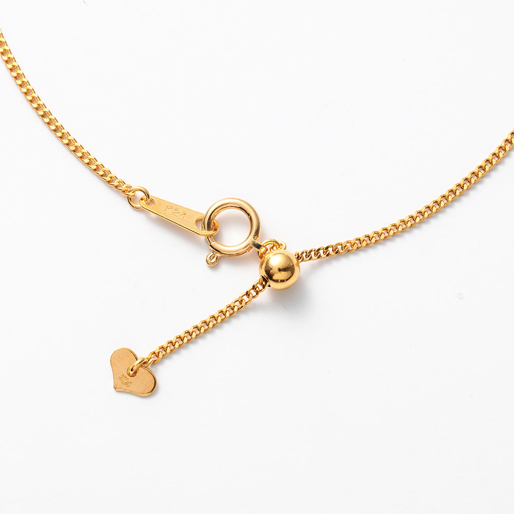 純金 2面喜平 ネックレス 約2.5g 45cm