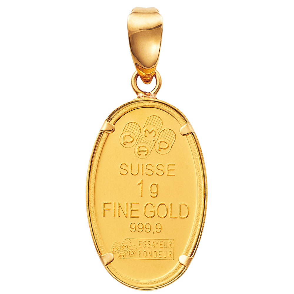 K24・K18YG マリア像ペンダントトップ