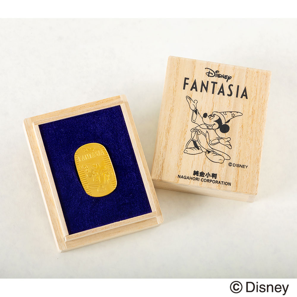 ディズニー ファンタジア 純金小判 10g