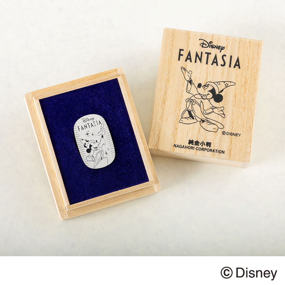 ディズニー ファンタジア 純プラチナ小判 10g