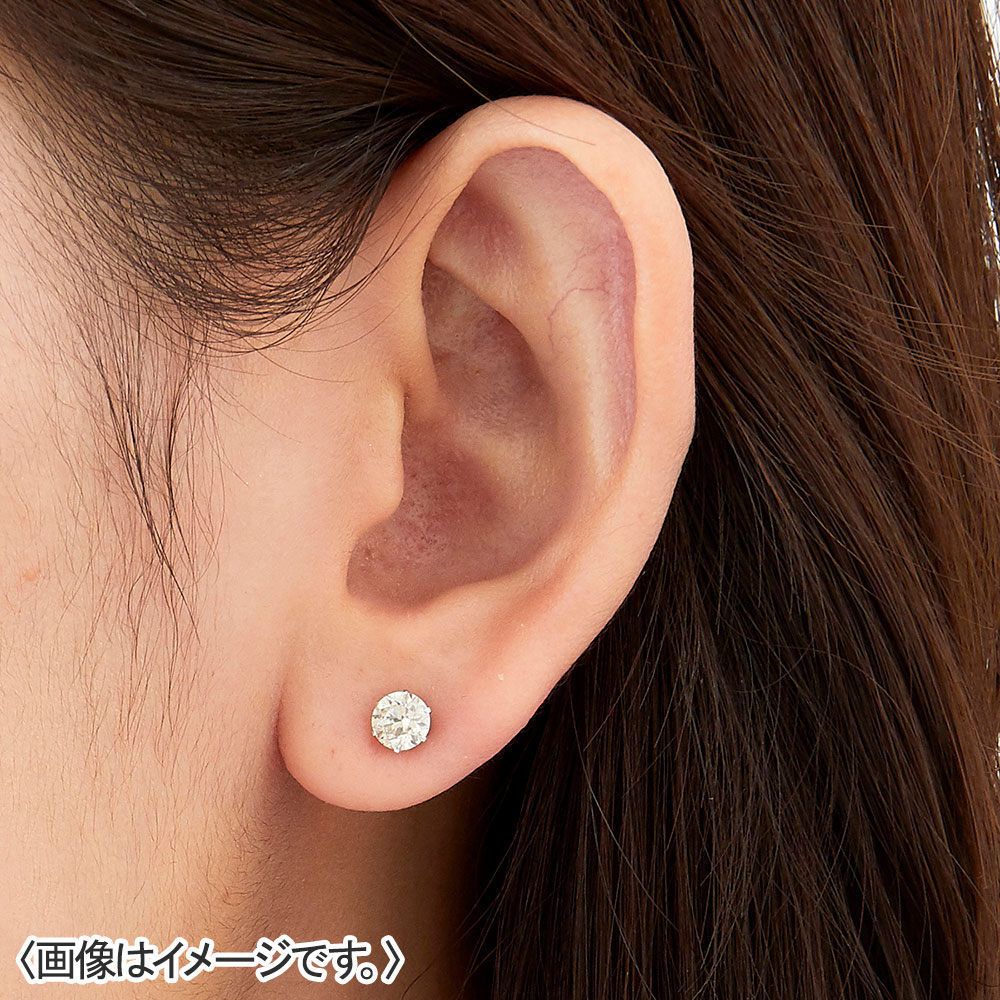 プラチナダイヤピアス1.0ct UGL鑑別カード付
