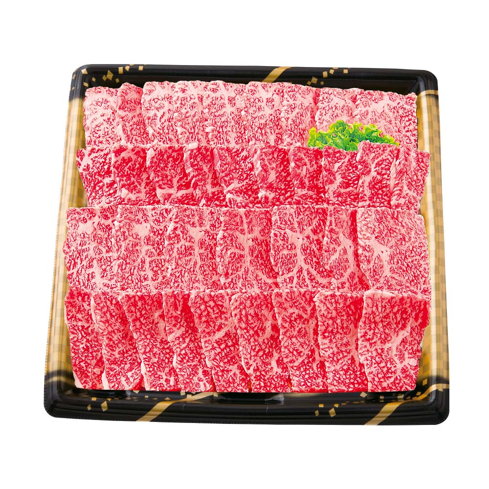 国産黒毛和牛5等級 国産黒毛和牛 赤身カルビ焼肉用(肩)