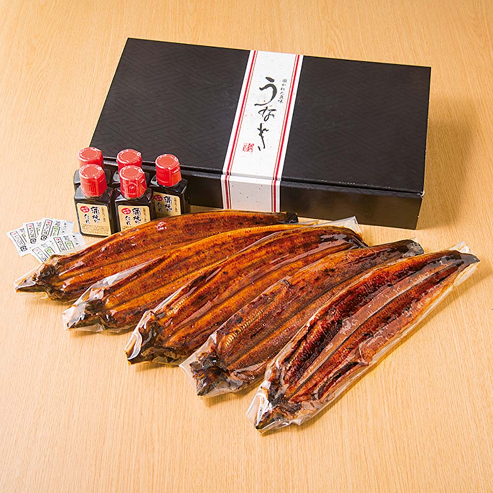 九州産 淡麗良蒲うなぎ蒲焼5尾セット