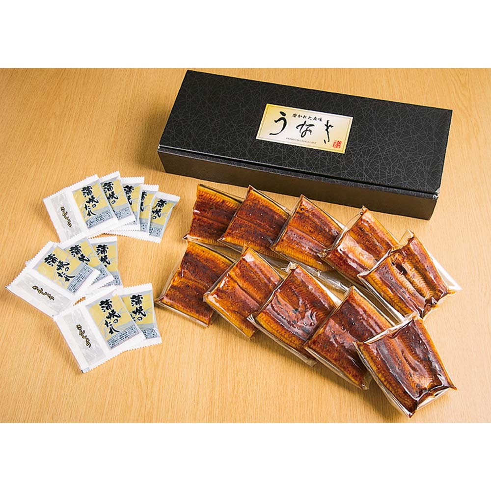 九州産 淡麗良蒲うなぎ蒲焼 10切セット