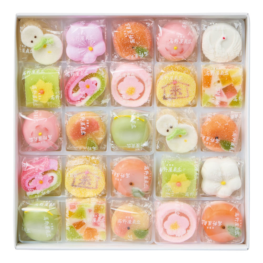 <京菓匠高野屋貞広>花の宵25個入り