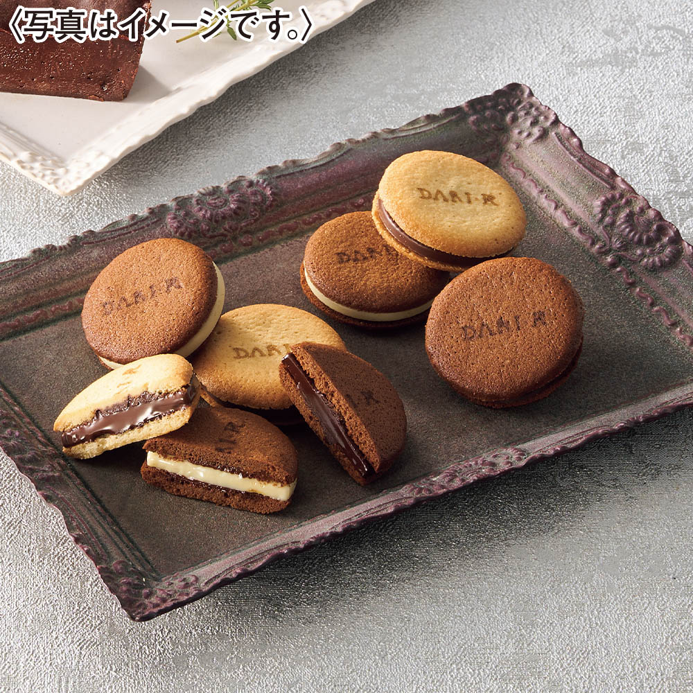 <dari K>カカオサンドクッキー 24枚入