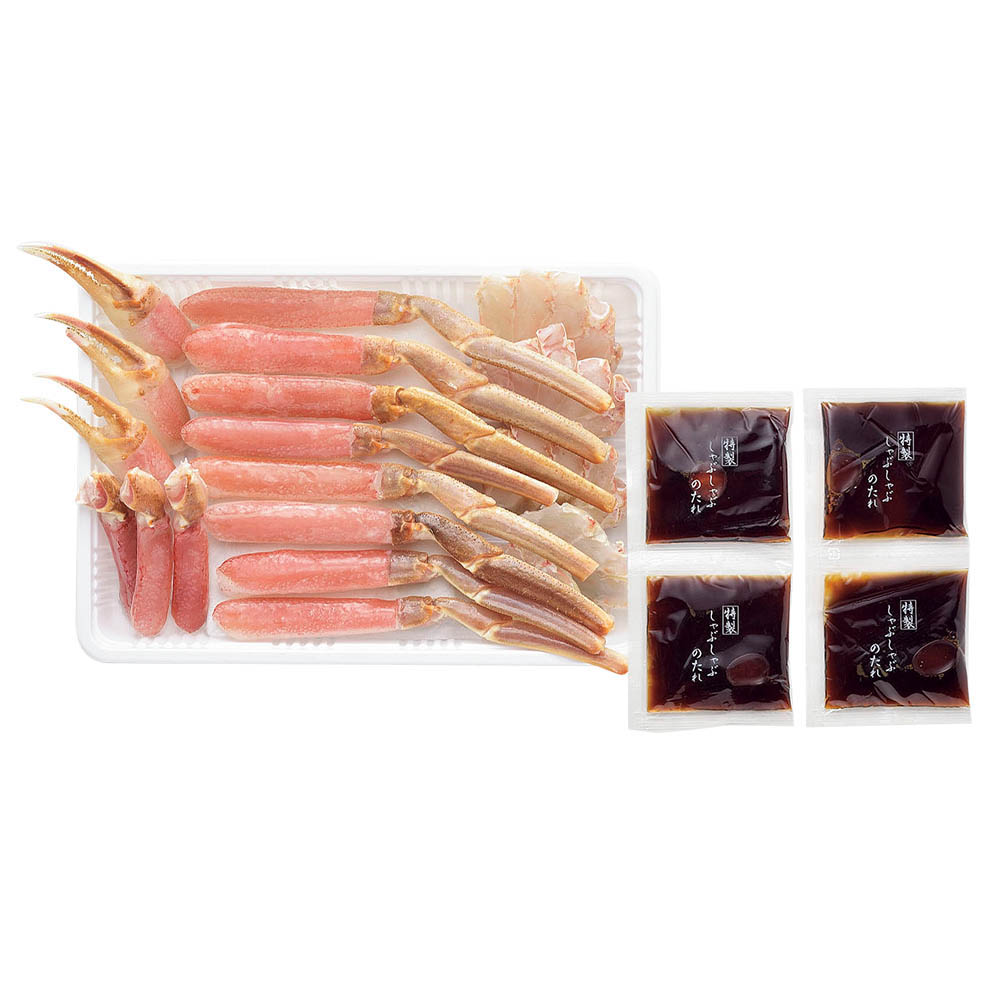 <カネコメ田中水産>ずわいがにしゃぶしゃぶ