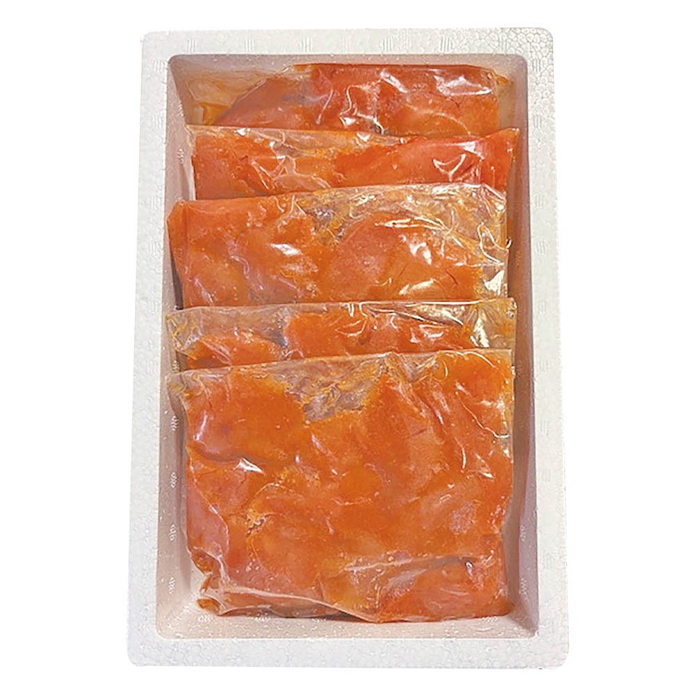 <福さ屋>無着色辛子明太子 切子 1kg(200g×5)