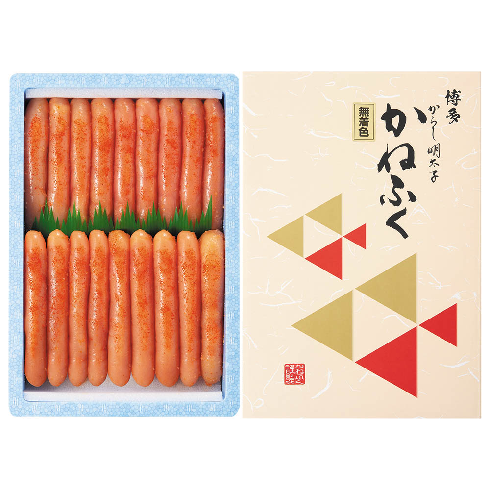 <かねふく>無着色辛子明太子1本物 1kg
