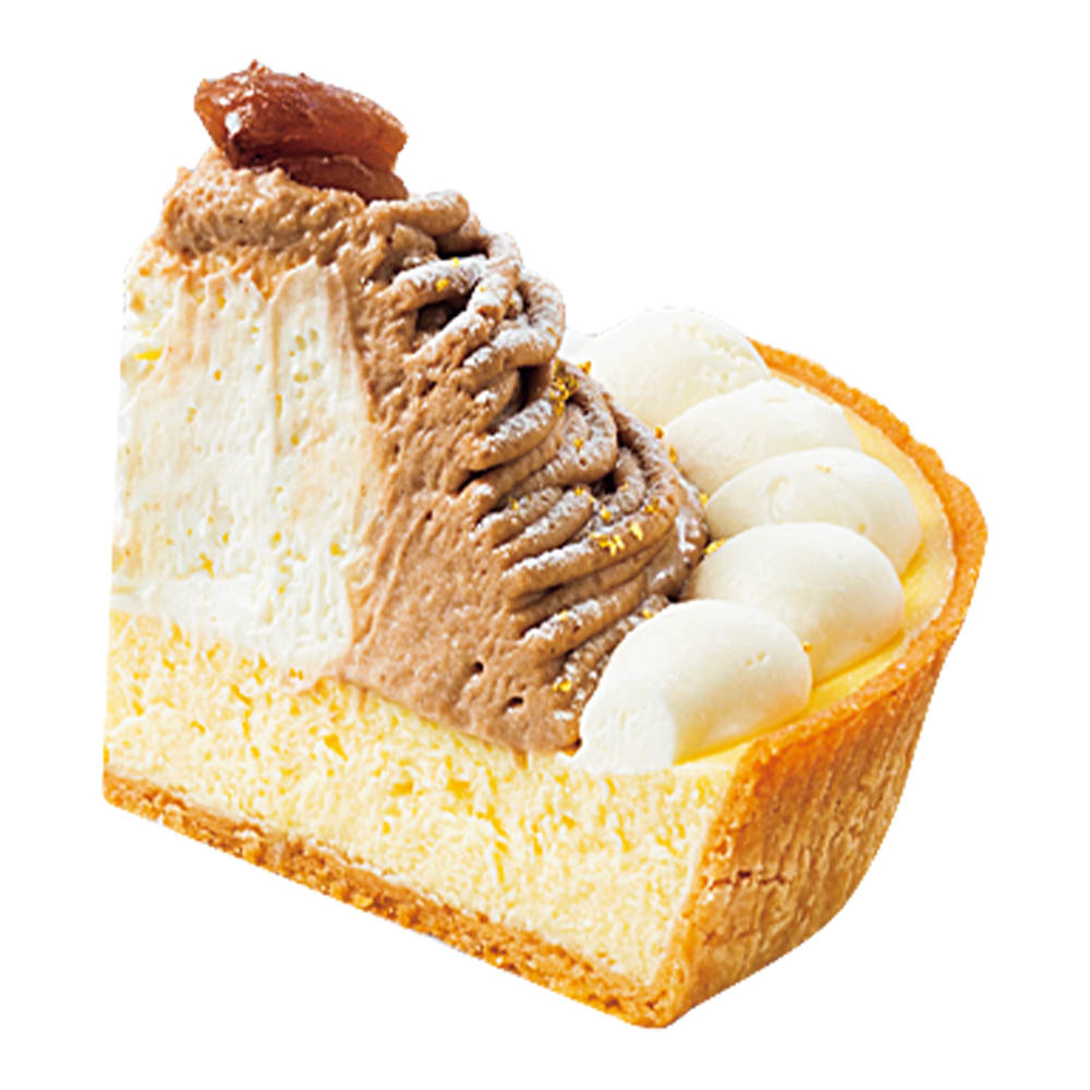 【限定1,500台】モロゾフ クリスマス イタリア栗のモンブランチーズケーキ