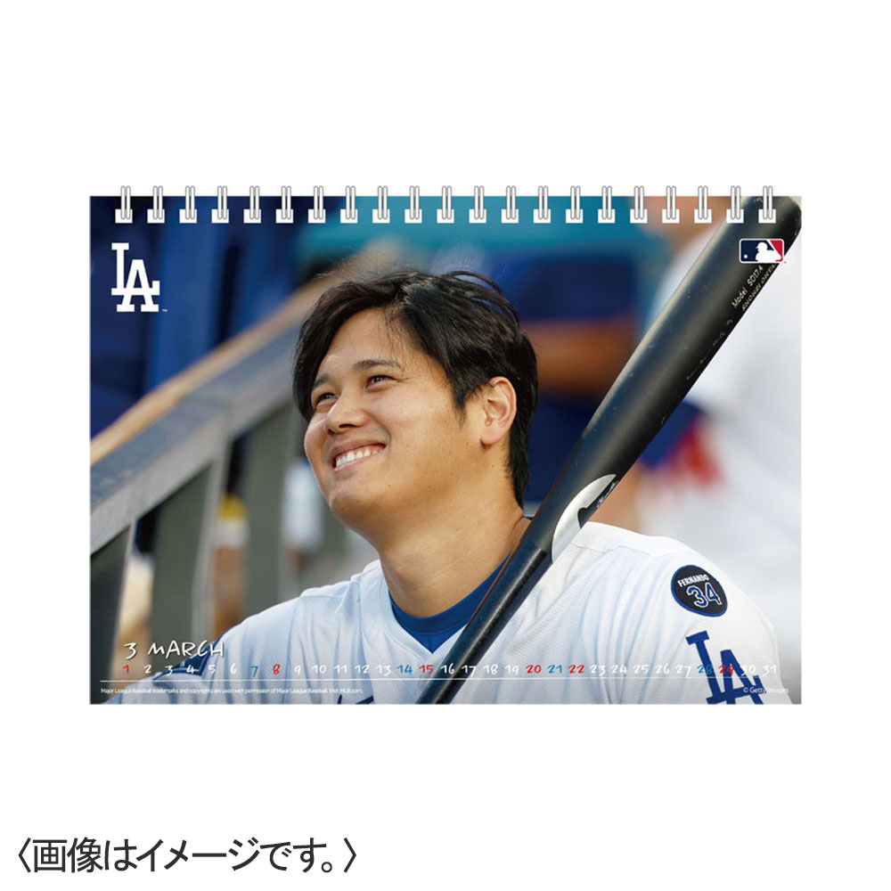 大谷翔平 2026年 卓上カレンダー