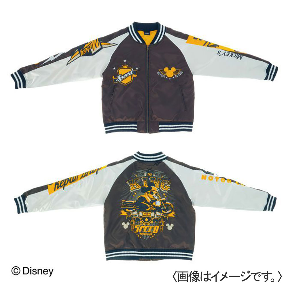 スカジャン ミッキーマウスキングモーター L