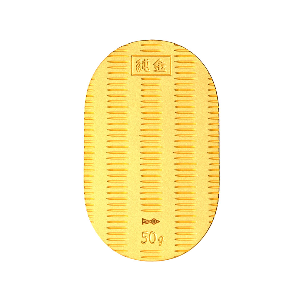 純金 葛飾北斎 神奈川沖浪裏小判 50g