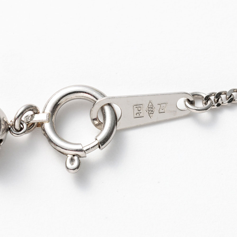 純プラチナ 2面喜平 ネックレス 約4.0g 45cm