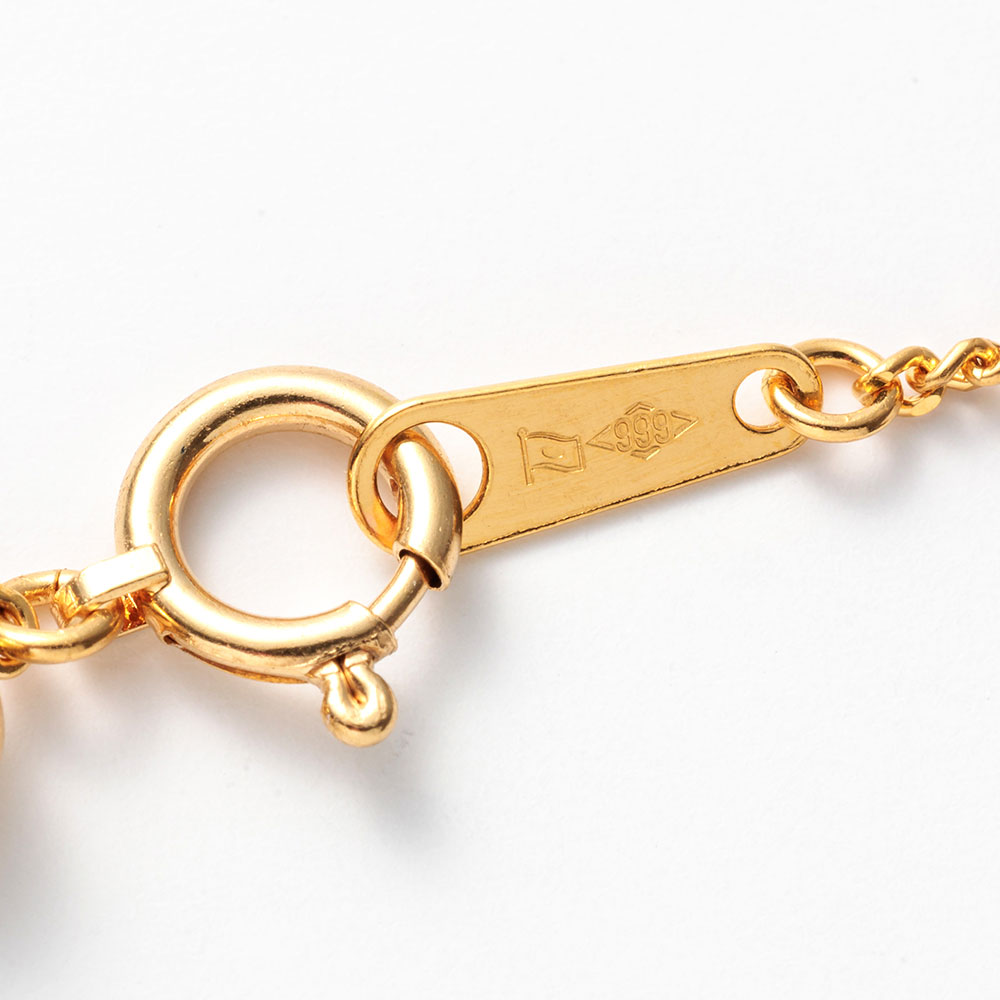 純金 2面喜平 ネックレス 約3.4g 45cm