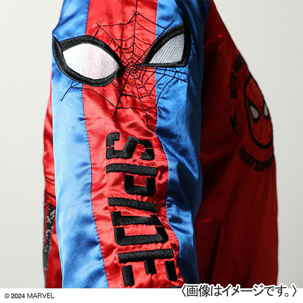 スカジャン スパイダーマンプロテクターニューヨーク L