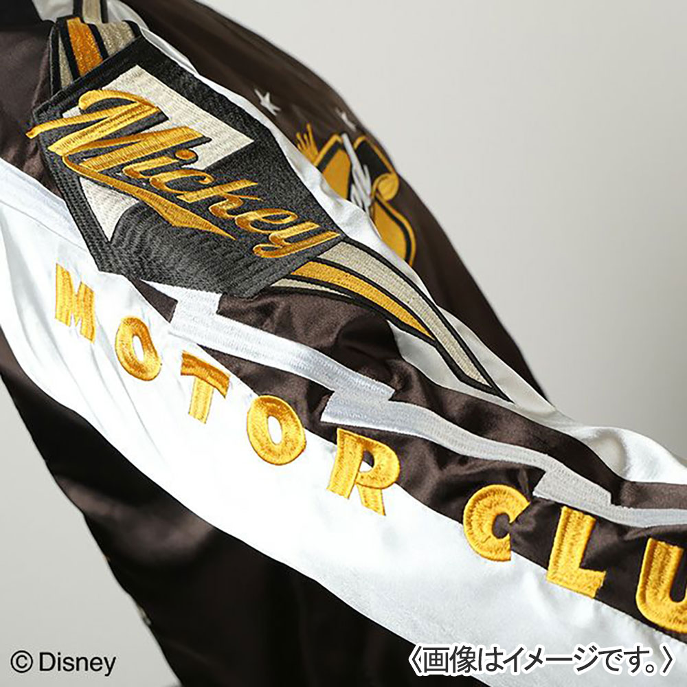 スカジャン ミッキーマウスキングモーター L