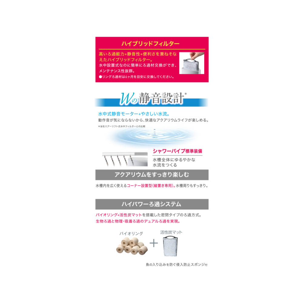 ジェックス サイレントフローデュアル ホワイトSP