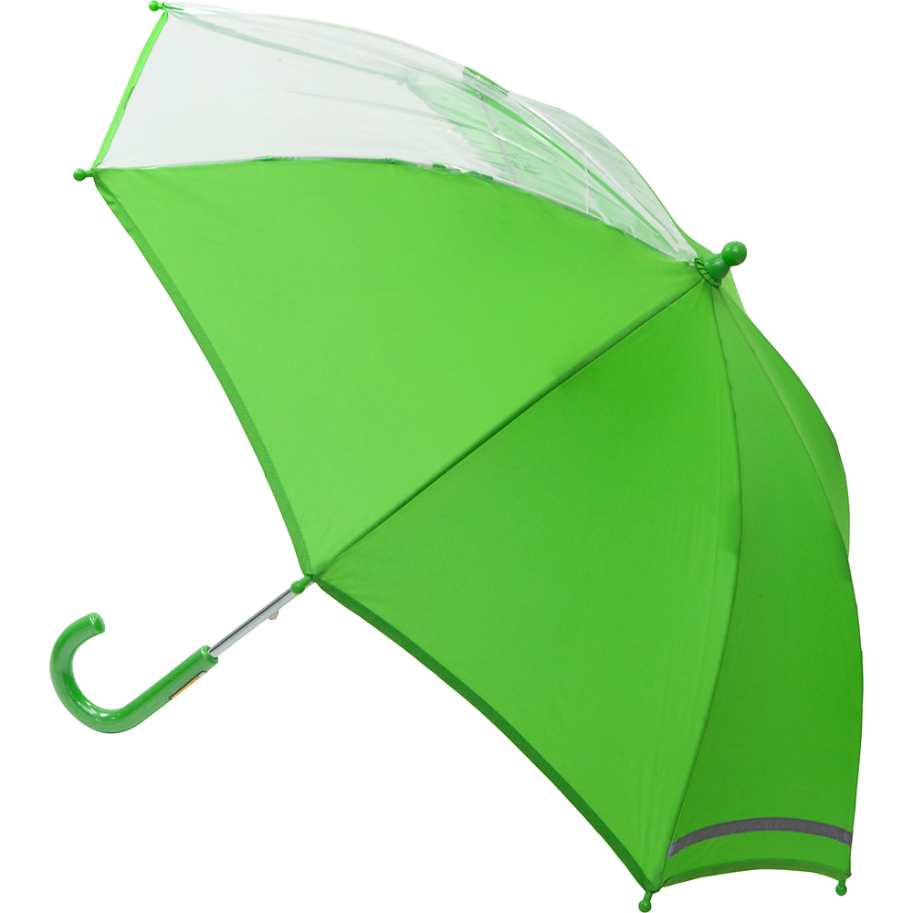 窓開き学童傘（ジャンプ傘） ●カラー：グリーン