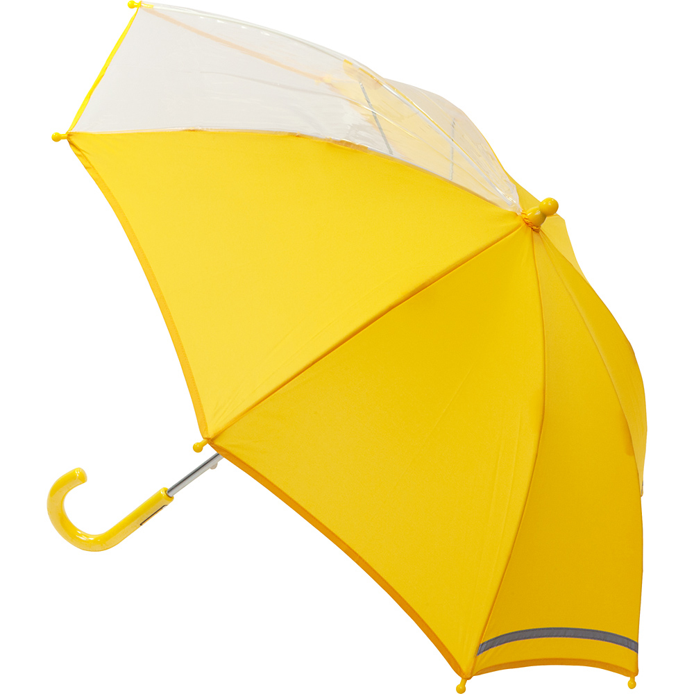 窓開き学童傘（手開き） ●カラー：黄色