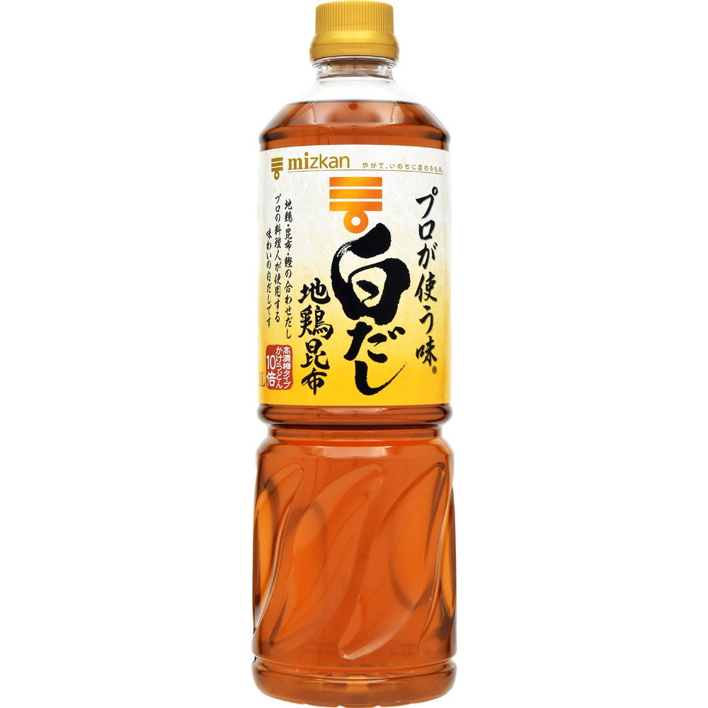 ゆめオンライン | youme online - ゆめタウン公式通販ミツカン プロが使う味 白だし 1000ml: 食品・飲料