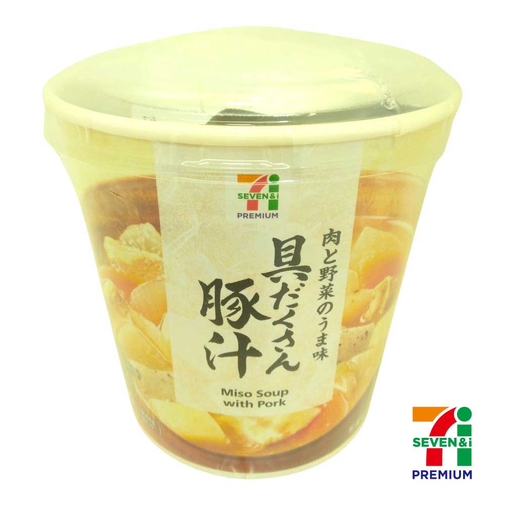 セブンプレミアム　カップみそ汁　具だくさん豚汁　1食