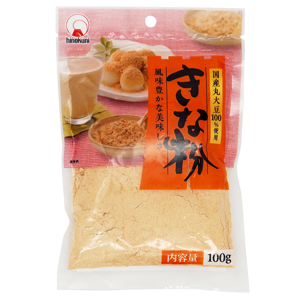 国産大豆100%きな粉パック