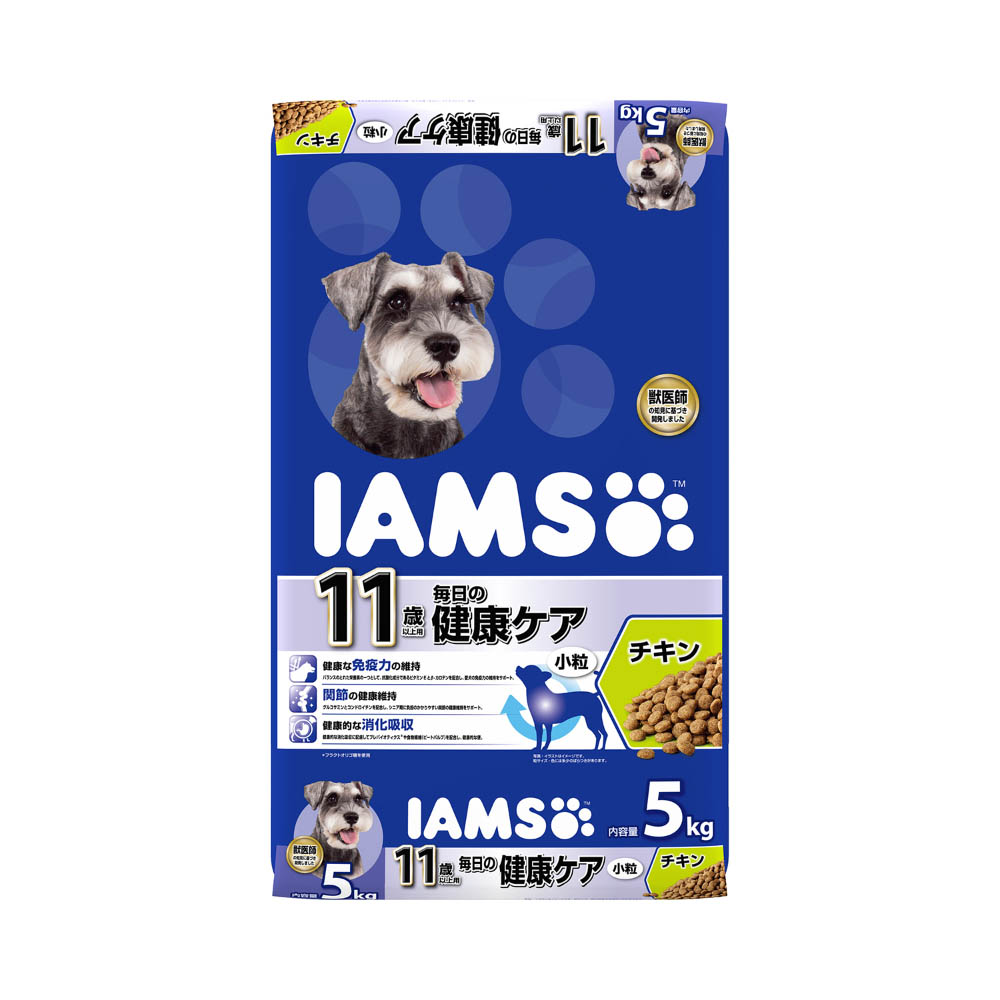 アイムス 11歳以上用毎日の健康ケアチキン小粒5kg