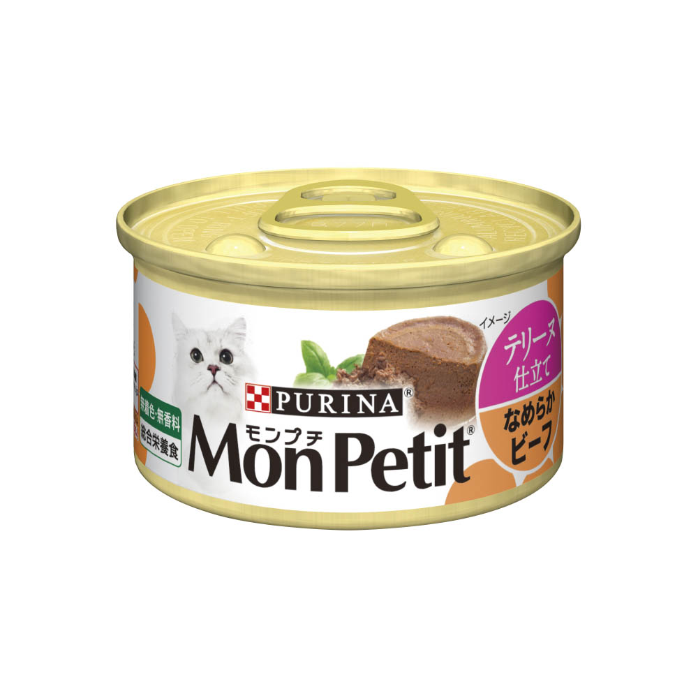モンプチ 缶テリーヌ仕立てなめらかビーフ85g