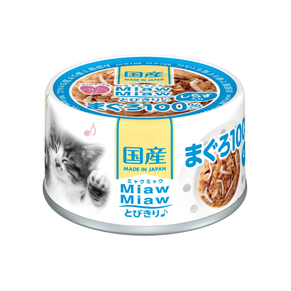 MiawMiaw とびきり♪ しらす入りまぐろ 60g