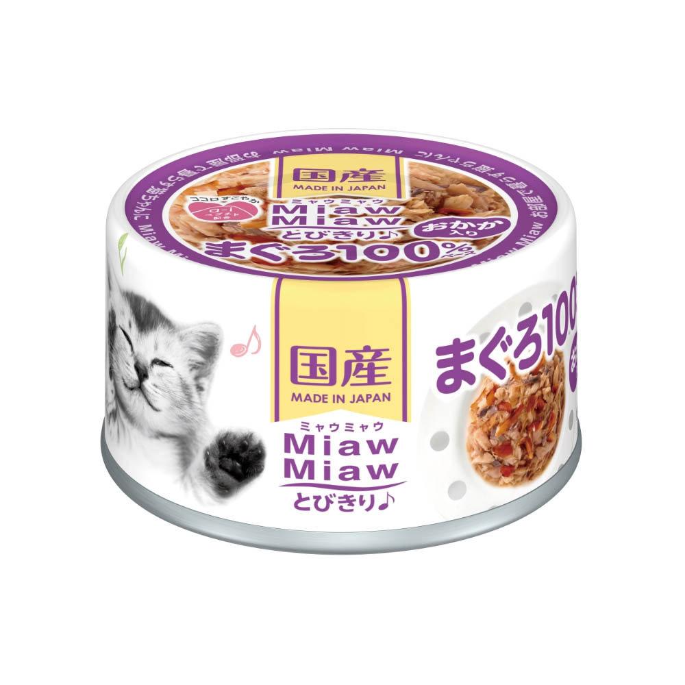 MiawMiaw とびきり♪ おかか入りまぐろ 60g