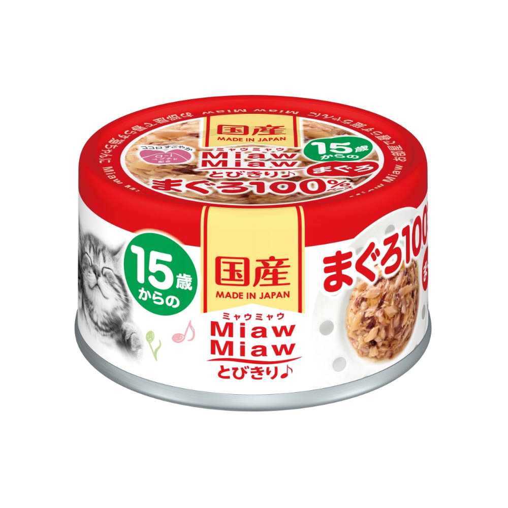 MiawMiaw とびきり♪ 15歳からのまぐろ 60g