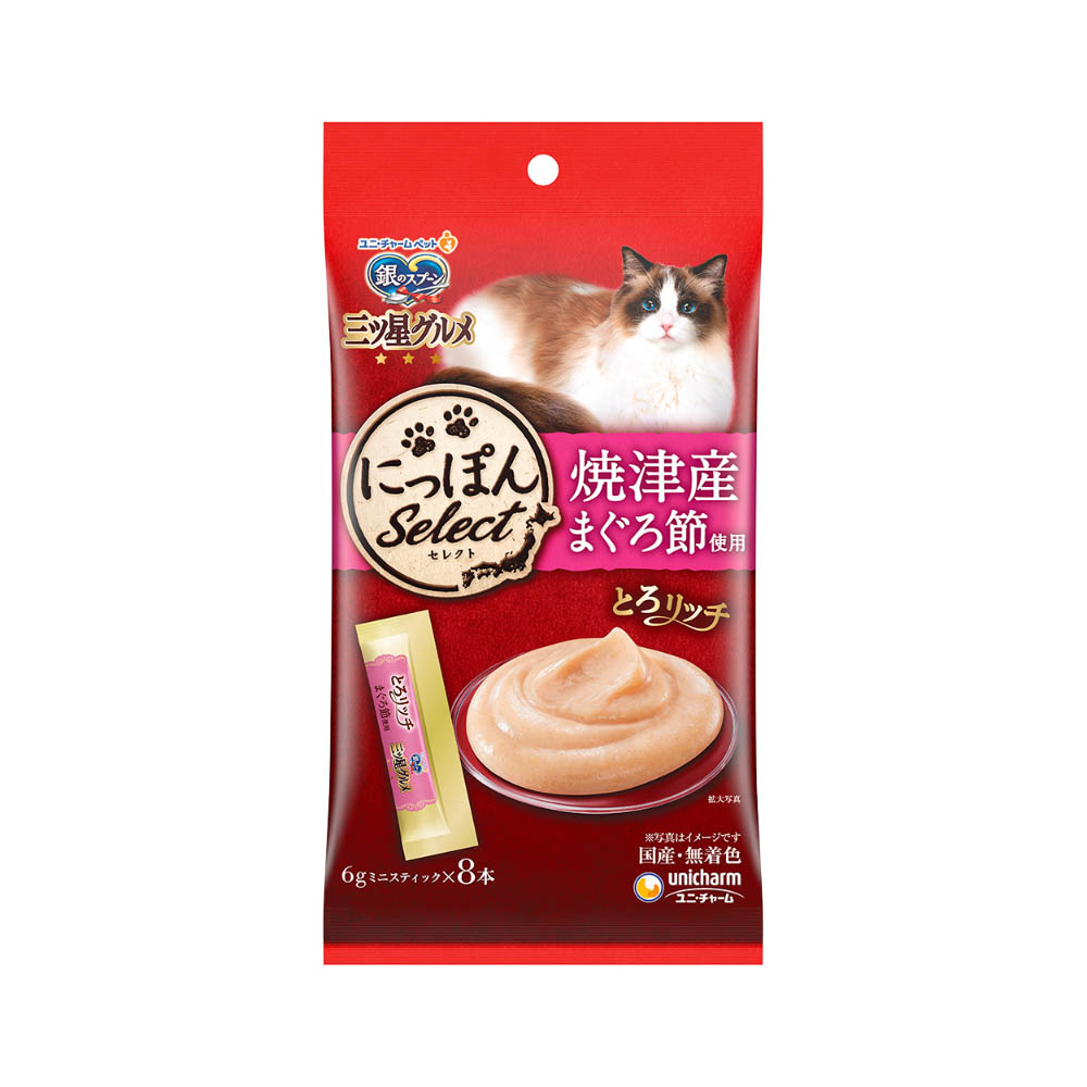 銀のスプーン 三ツ星グルメ おやつにっぽんSeLectとろリッチまぐろ節使用48g